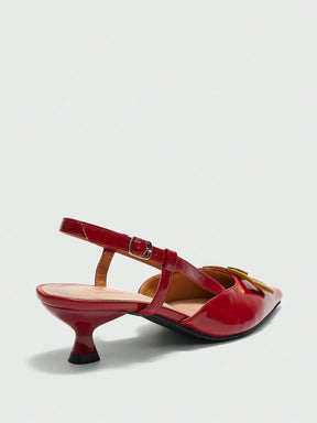 Scarpin Vermelho Solène