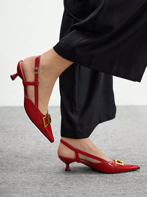 Scarpin Vermelho Solène