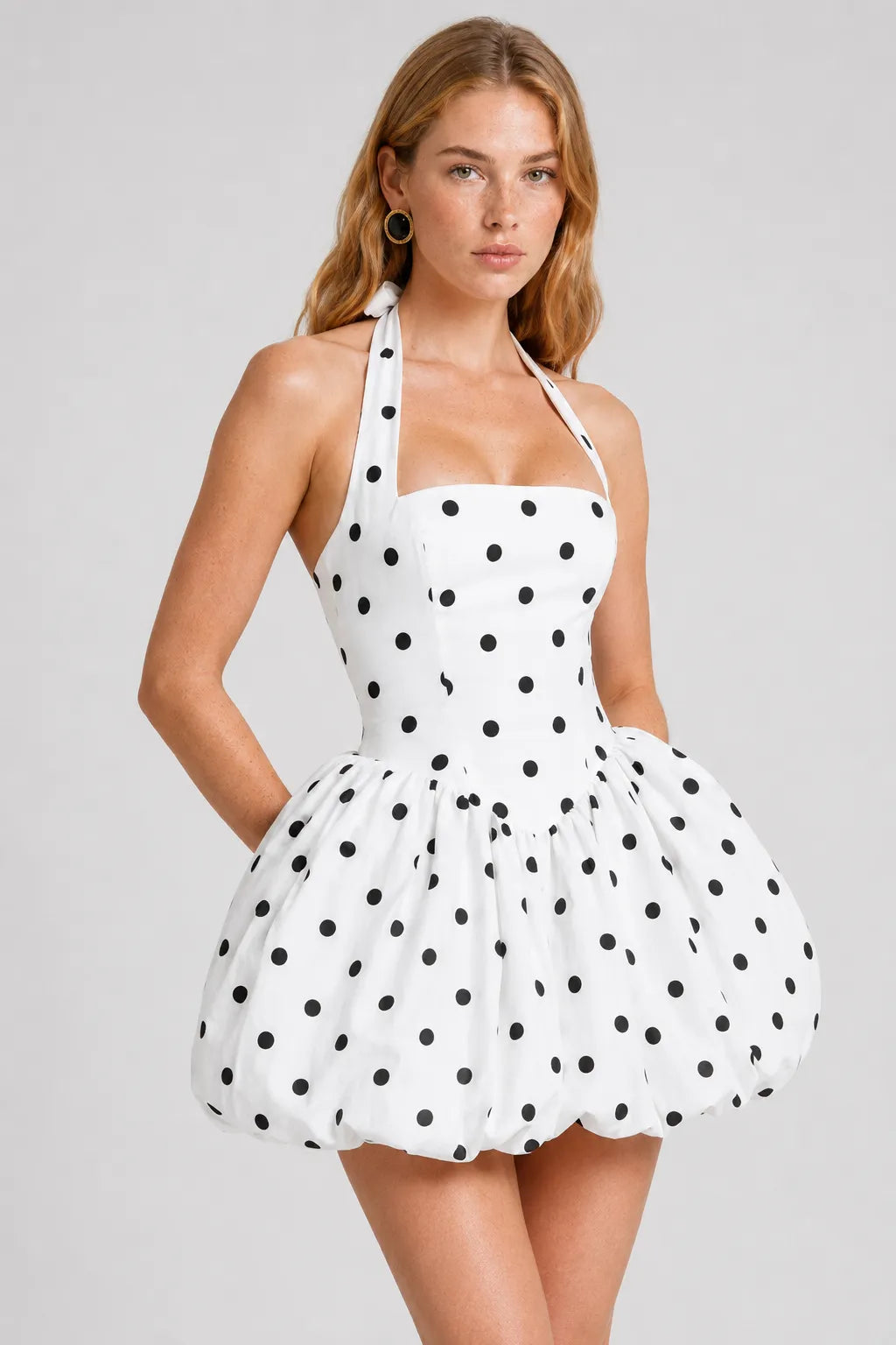 Vestido Branco Curto Bianca