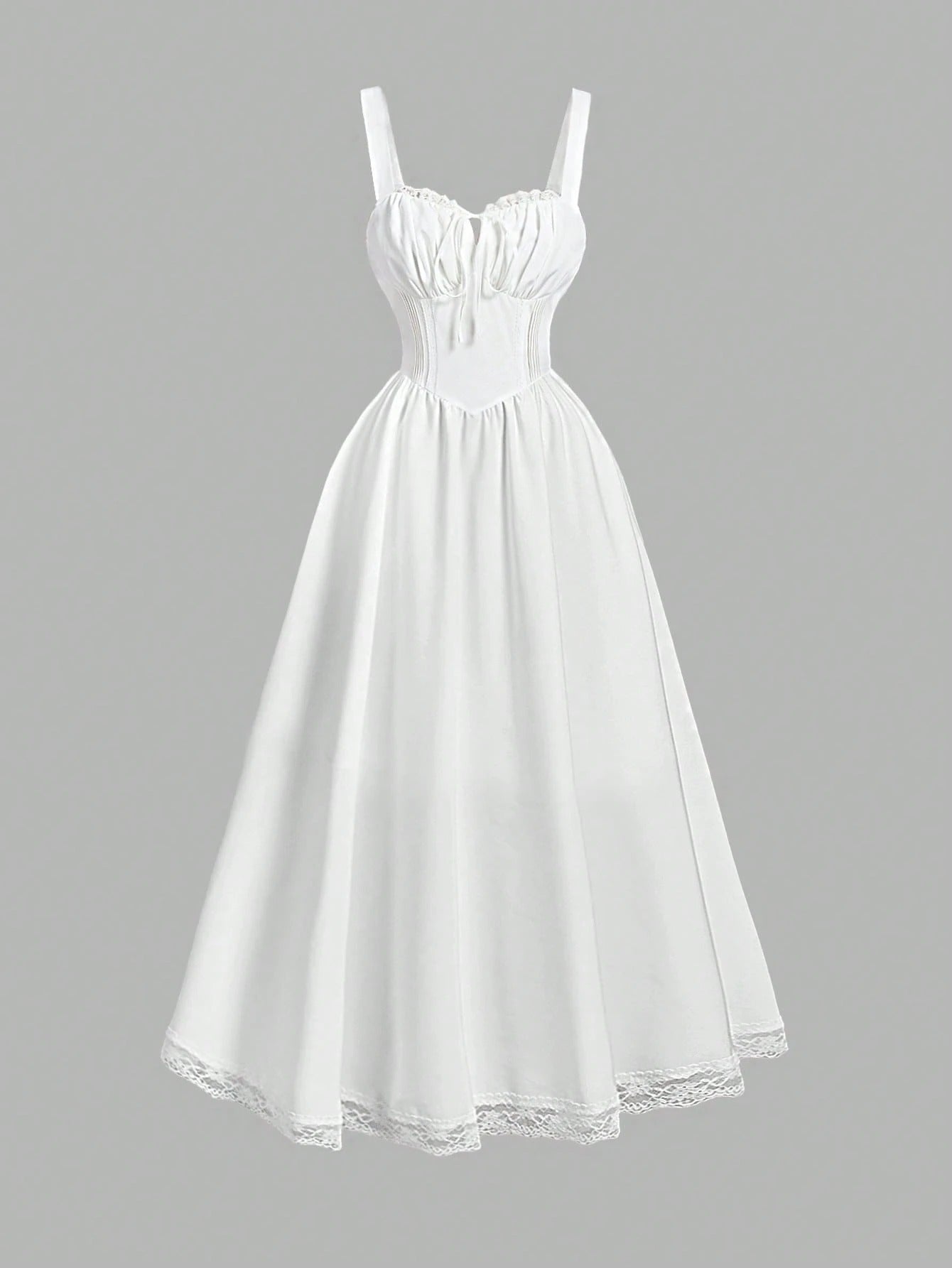 Vestido Branco Midi Amélie