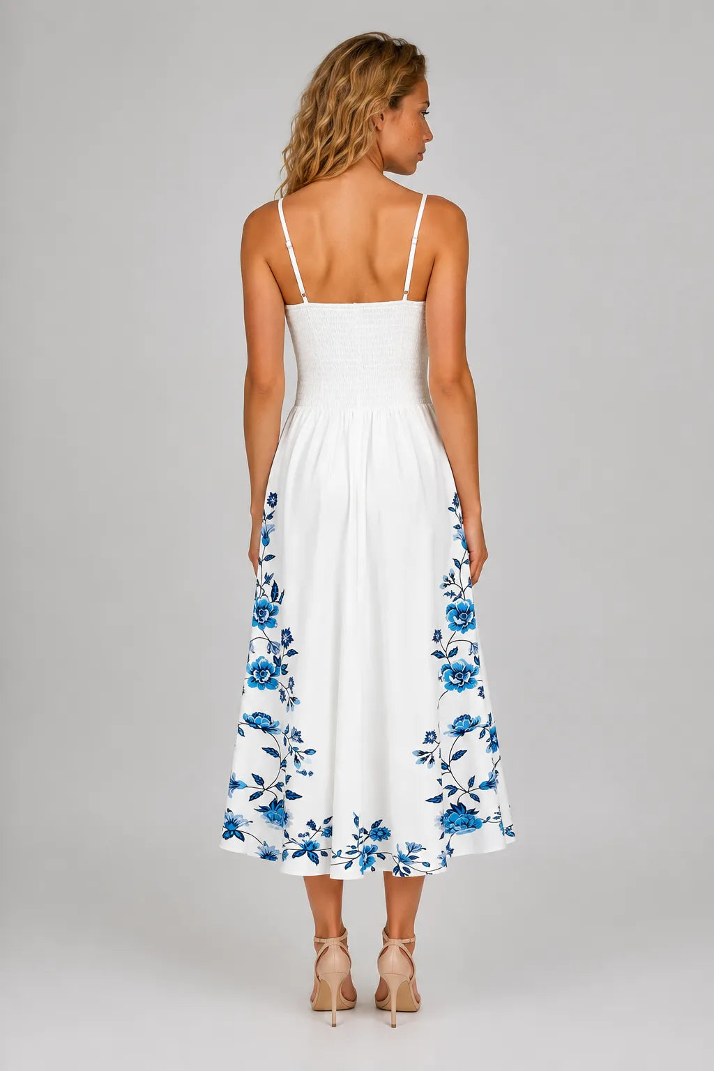 Vestido Branco Midi Colette