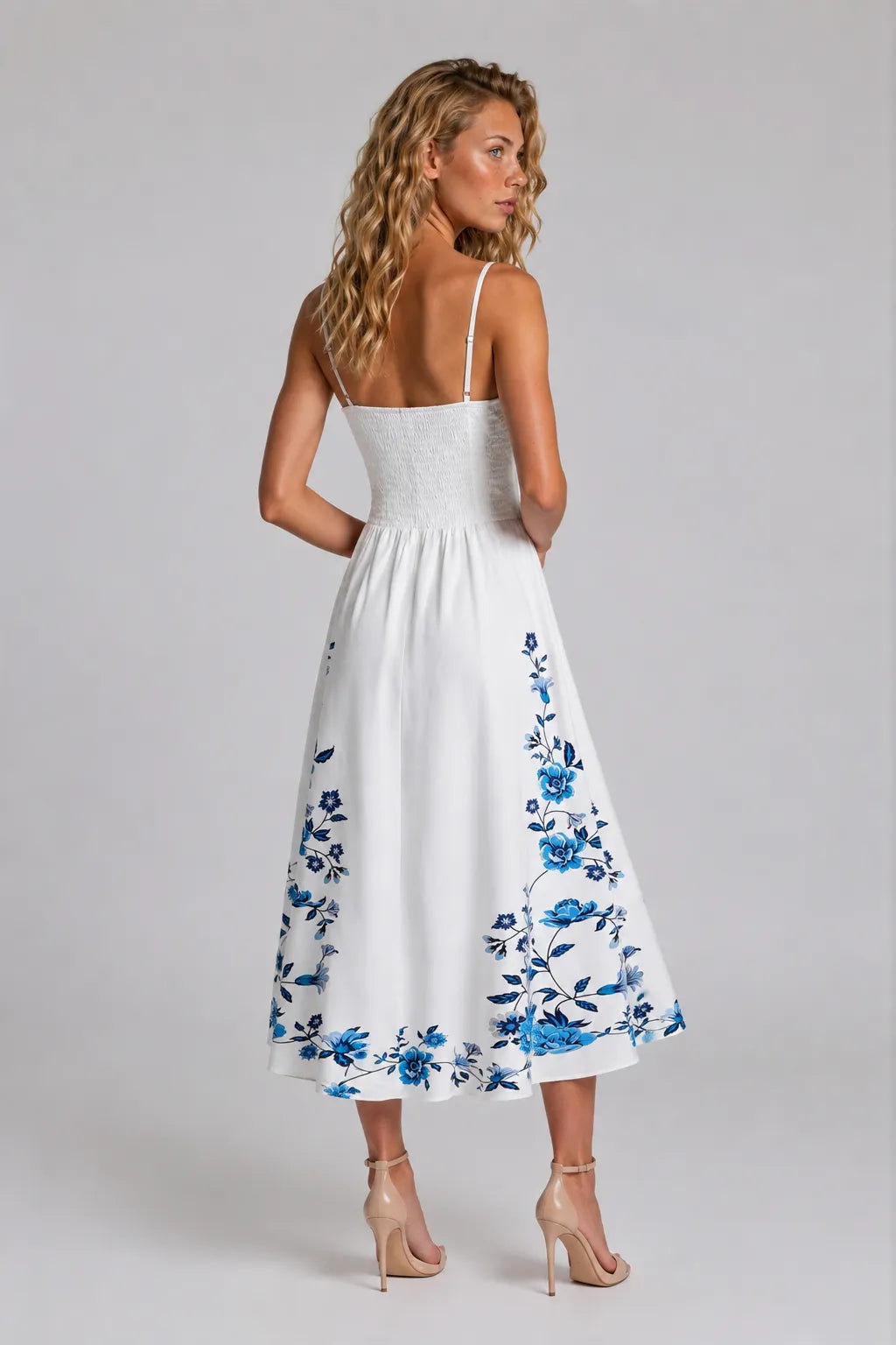 Vestido Branco Midi Colette