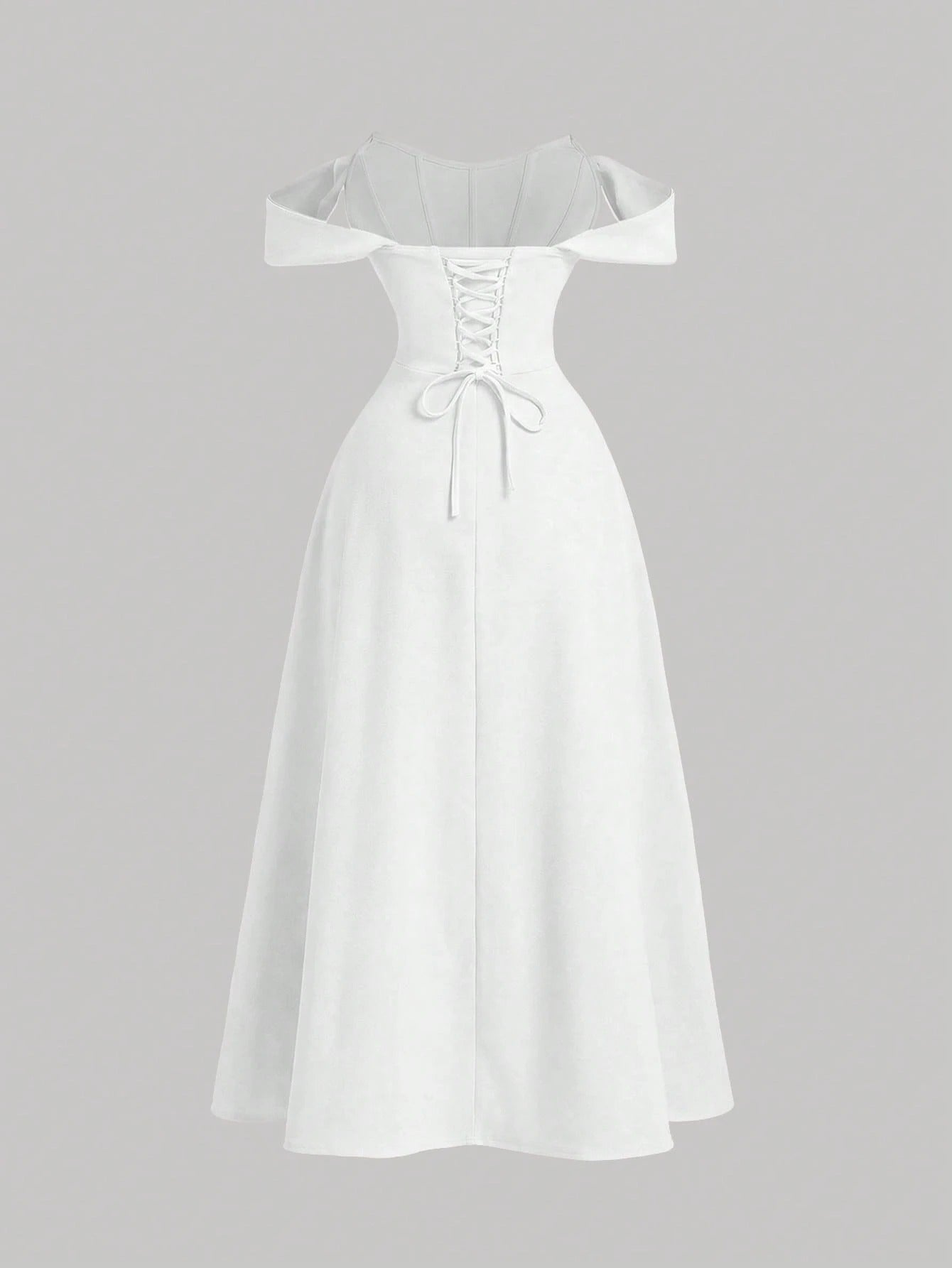 Vestido Branco Midi Delphine