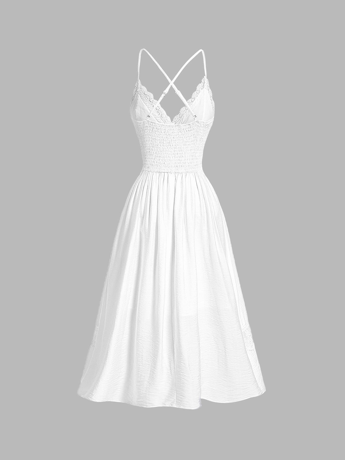 Vestido Branco Midi Elara