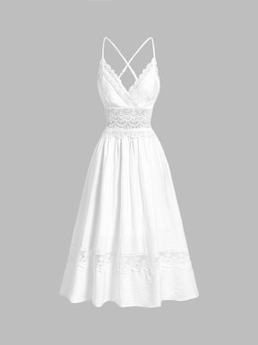 Vestido Branco Midi Elara