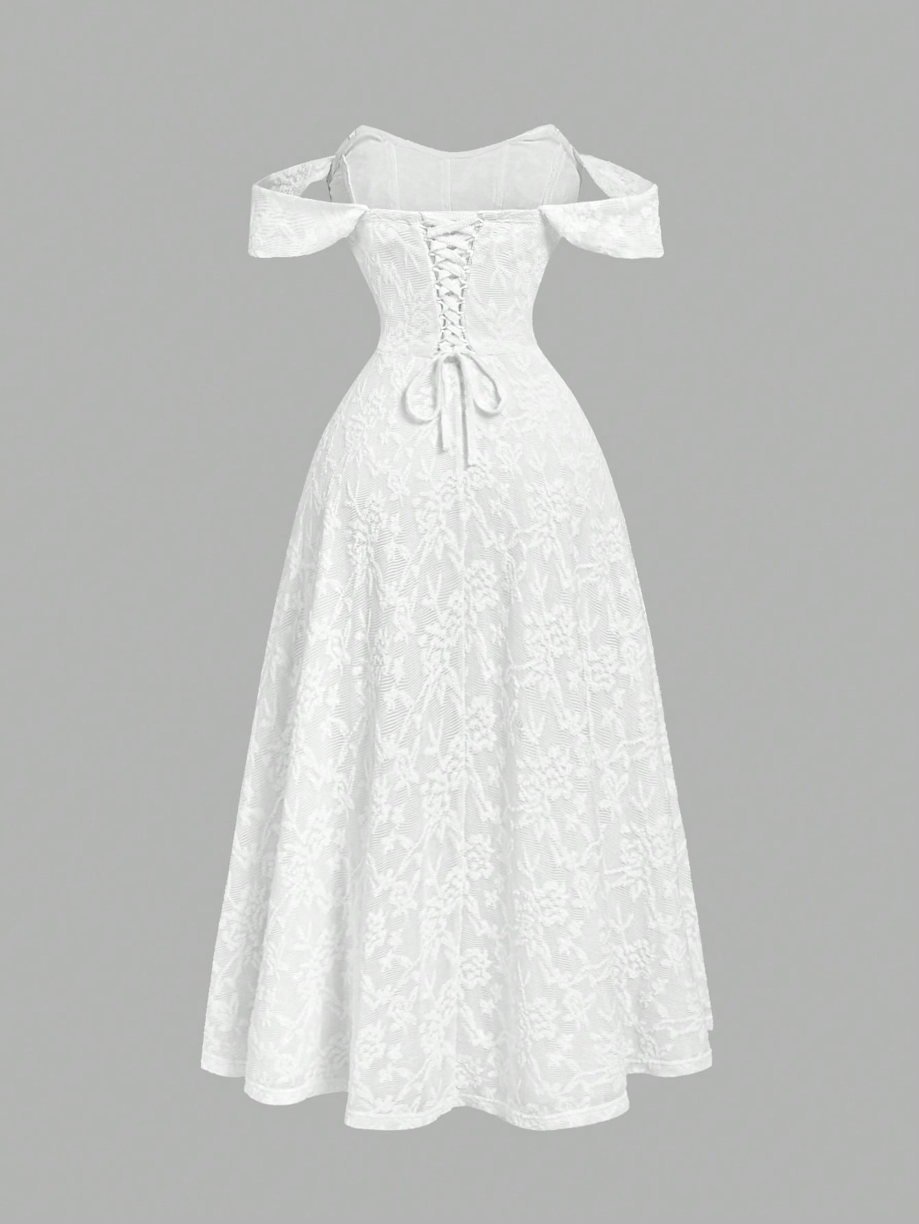 Vestido Branco Midi Lavínia