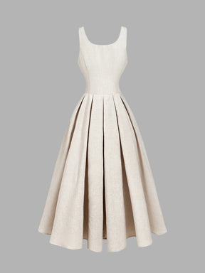 Vestido Branco Midi Margaux
