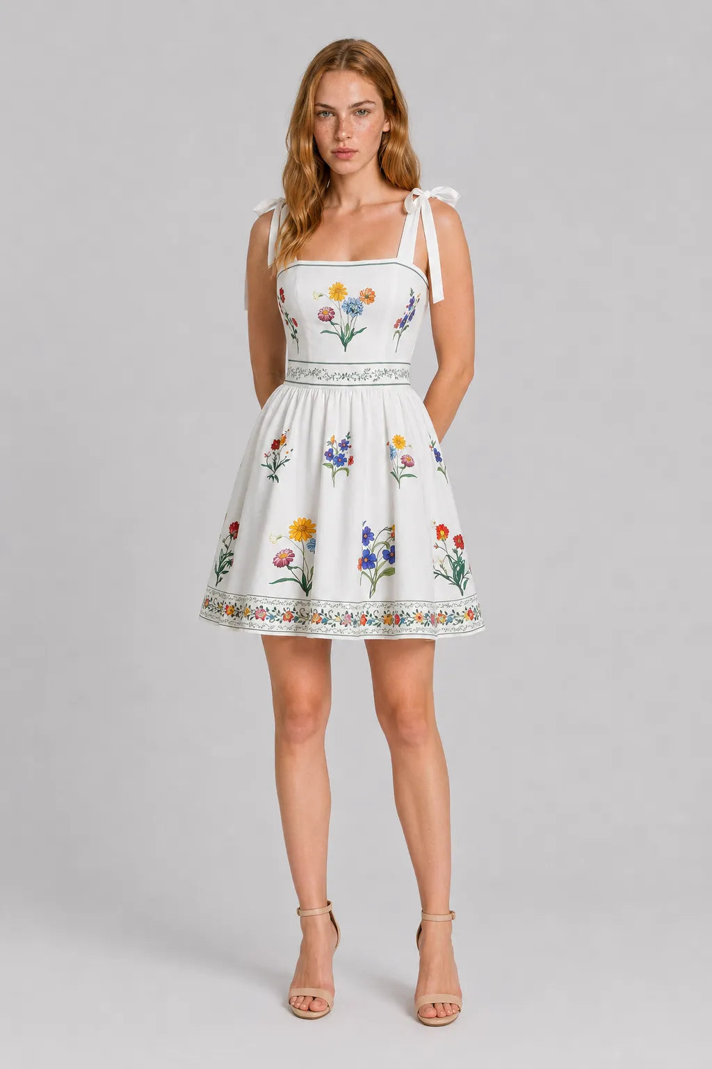 Vestido Curto Branco Alessia