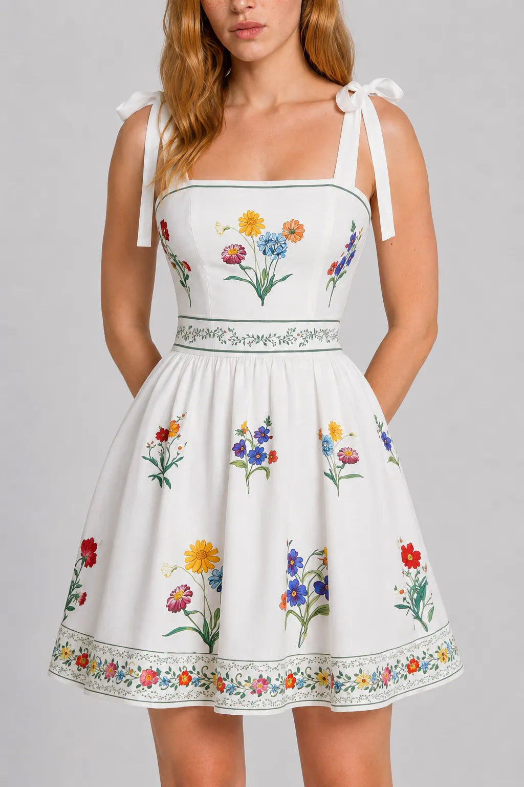 Vestido Curto Branco Alessia