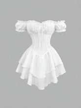 Vestido Curto Branco Elowen