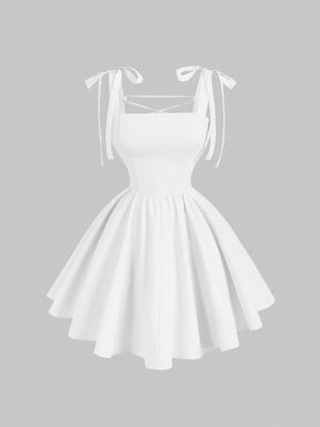 Vestido Curto Branco Samira