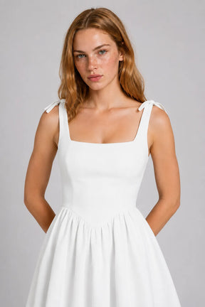 Vestido Curto Branco Samira