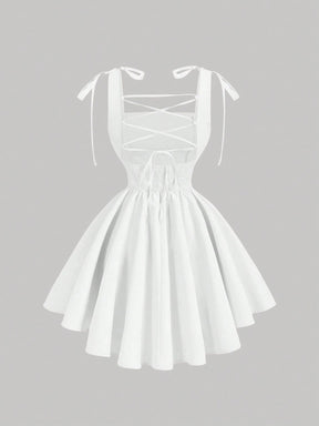 Vestido Curto Branco Samira