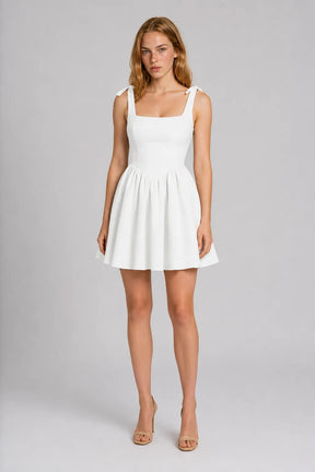 Vestido Curto Branco Samira