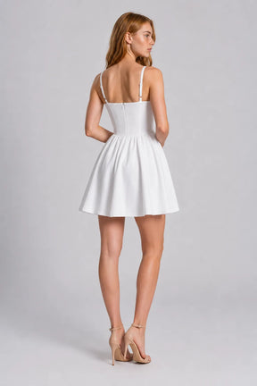 Vestido Curto Branco Yvette