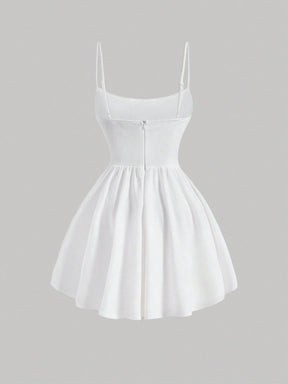 Vestido Curto Branco Yvette