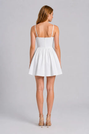 Vestido Curto Branco Yvette