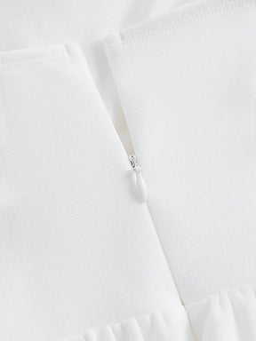Vestido Curto Branco Yvette