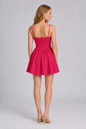 Vestido Curto Pink Celine