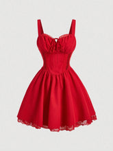 Vestido Curto Vermelho Graziela