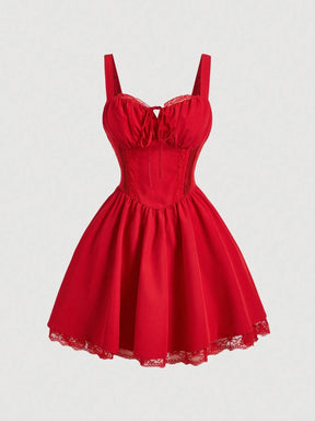 Vestido Curto Vermelho Graziela