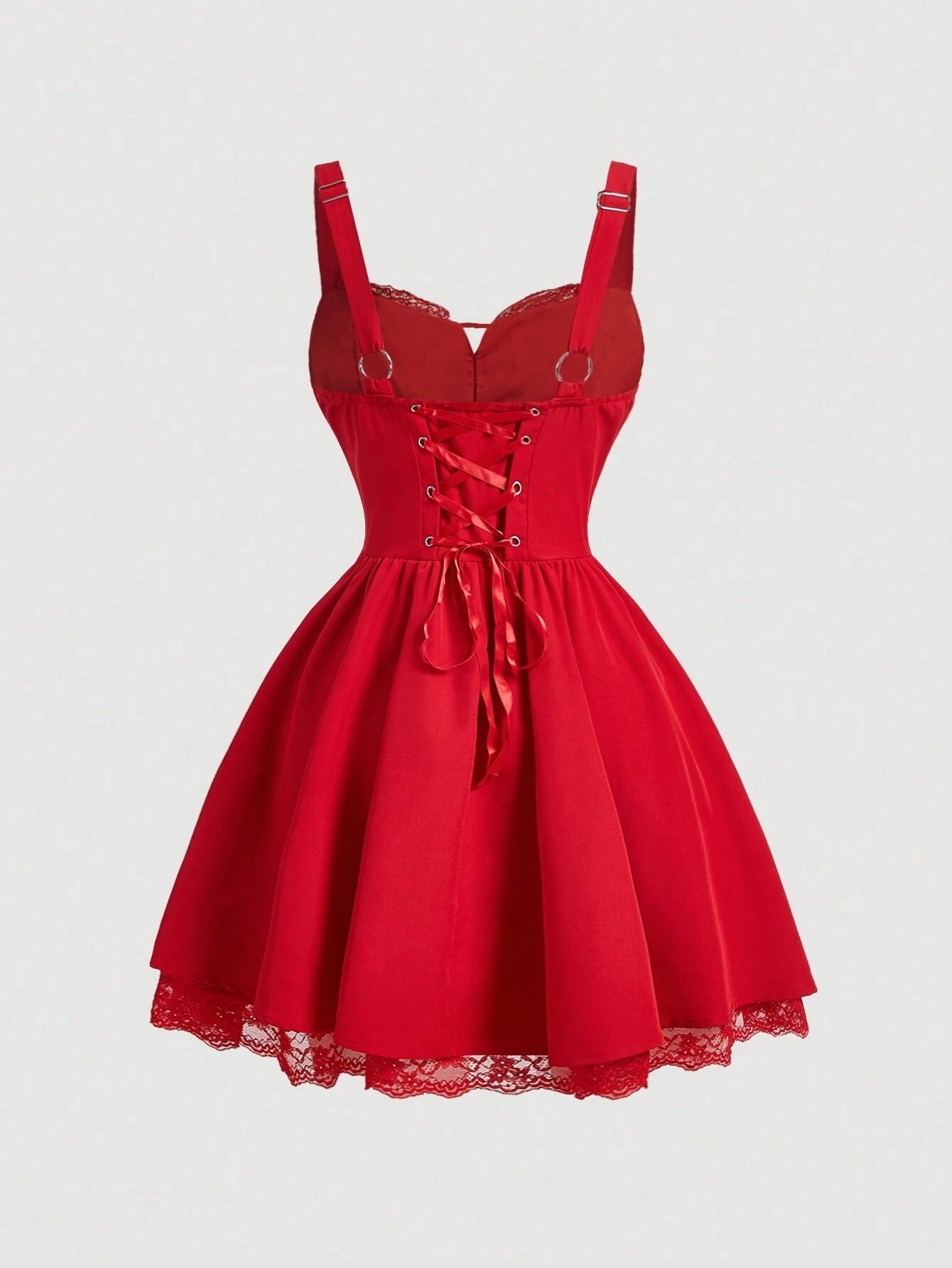 Vestido Curto Vermelho Graziela