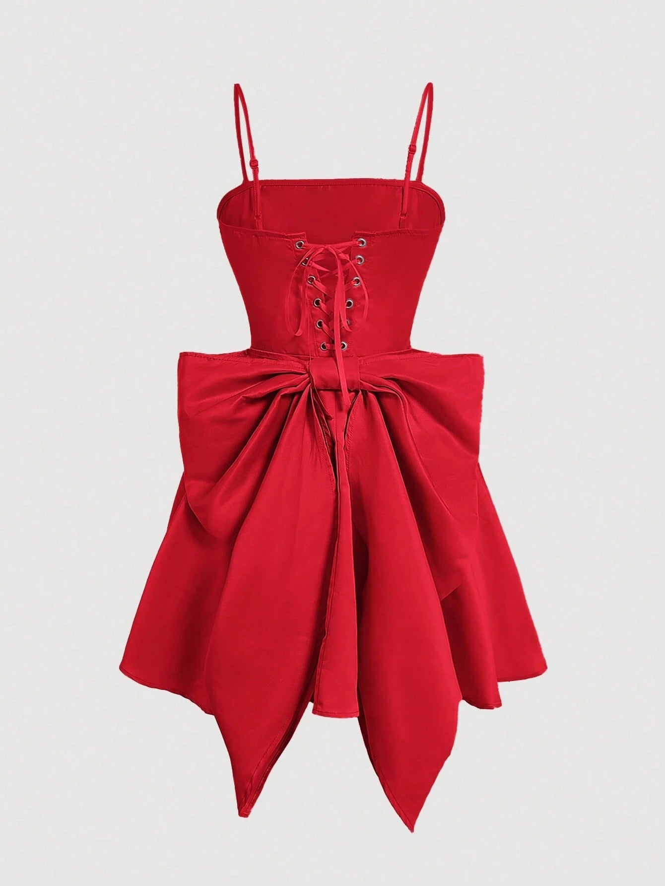 Vestido Curto Vermelho Ondine
