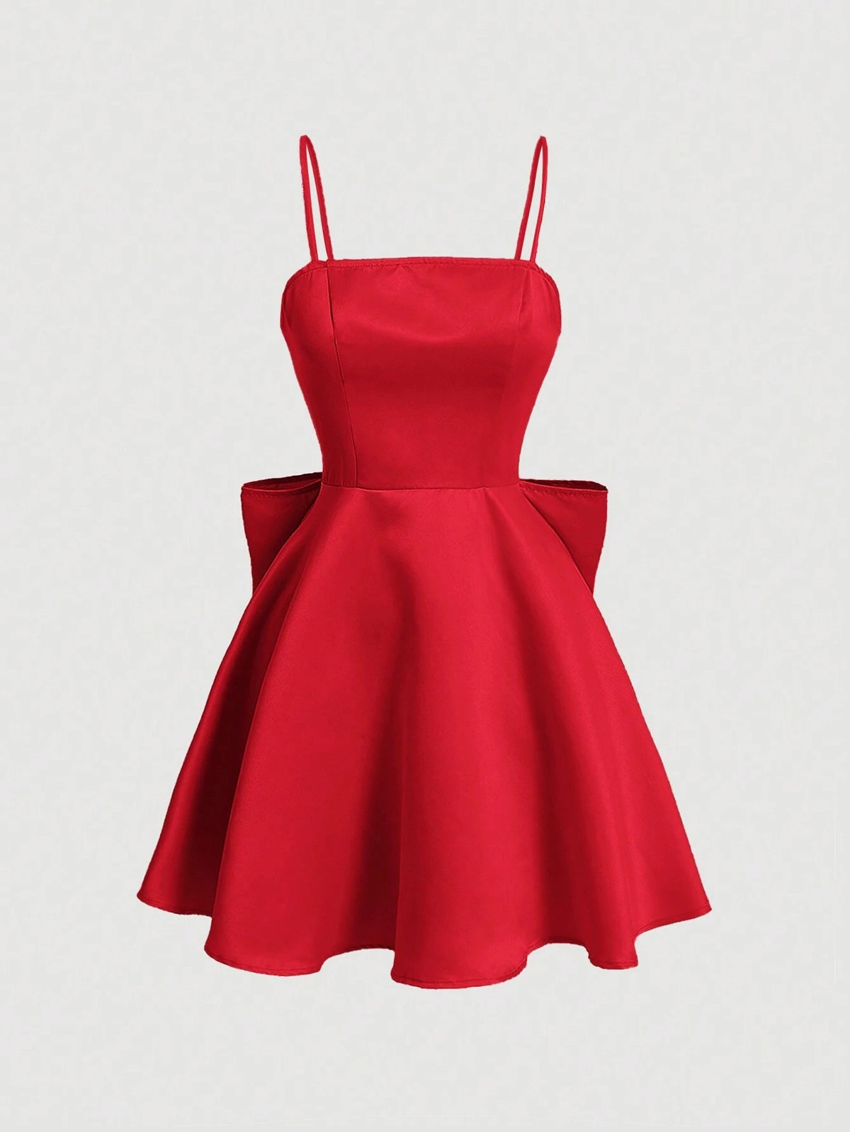 Vestido Curto Vermelho Ondine