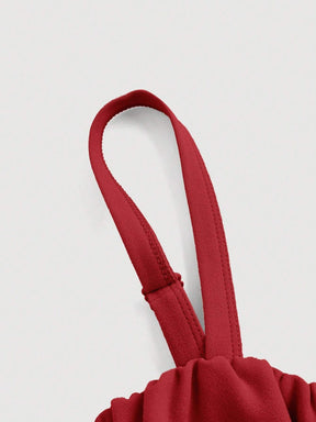 Vestido Curto Vermelho Romina