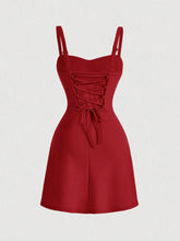Vestido Curto Vermelho Romina