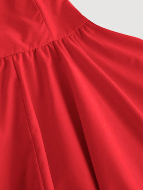 Vestido Curto Vermelho Sienna