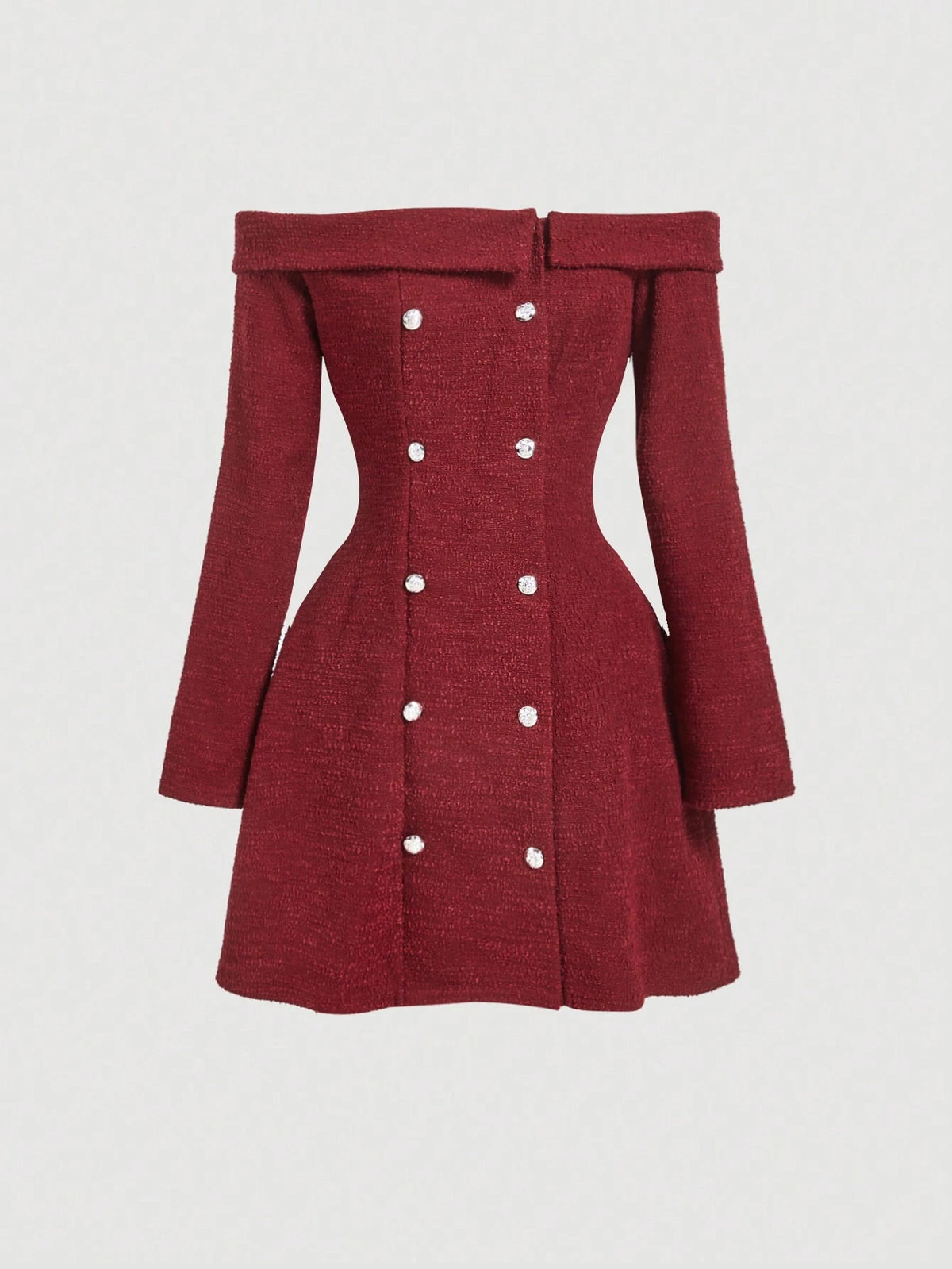 Vestido Curto Vinho Isadora