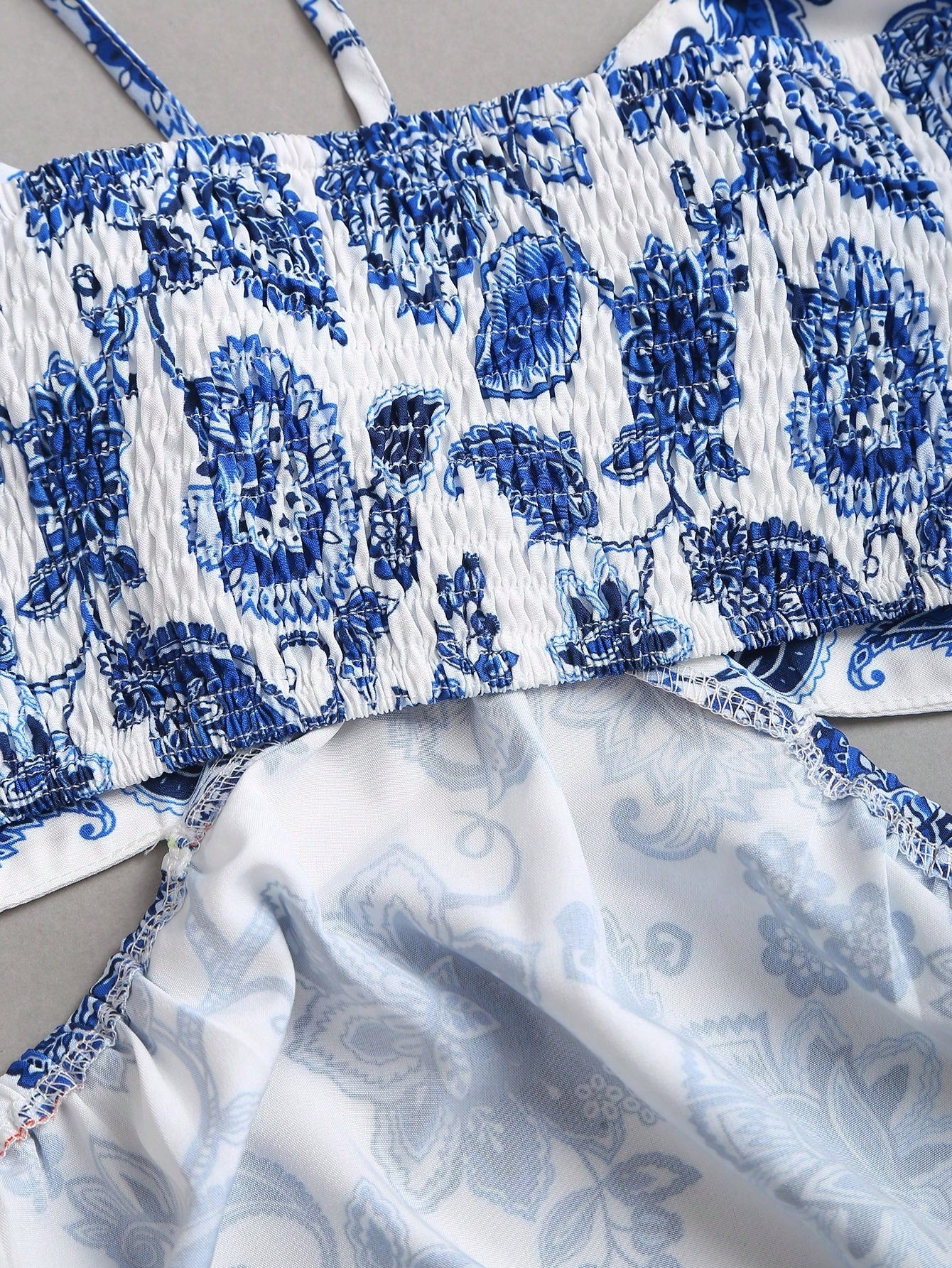 Vestido Floral Longo Ondine
