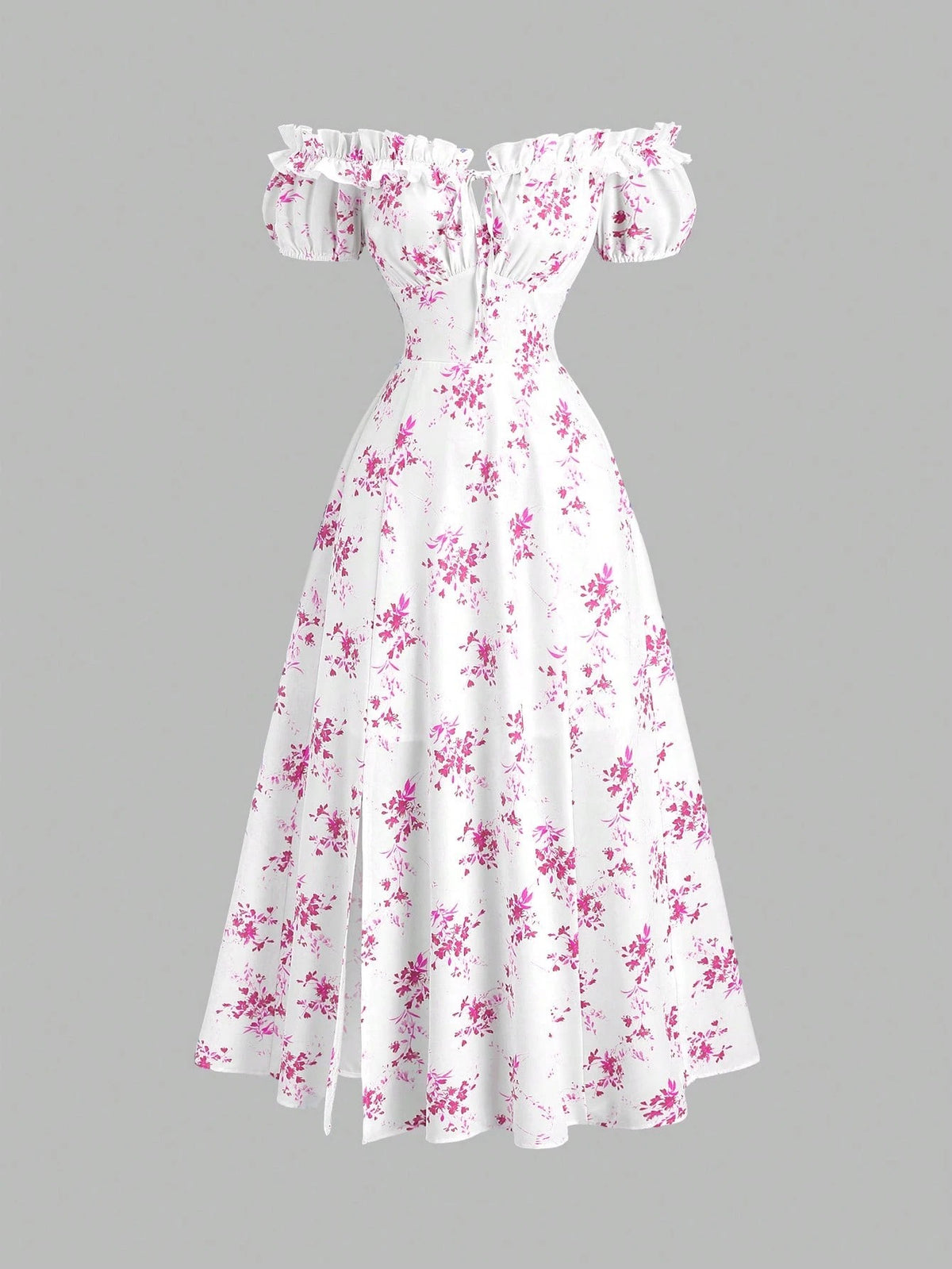 Vestido Floral Midi Avelina