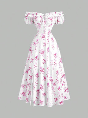Vestido Floral Midi Avelina