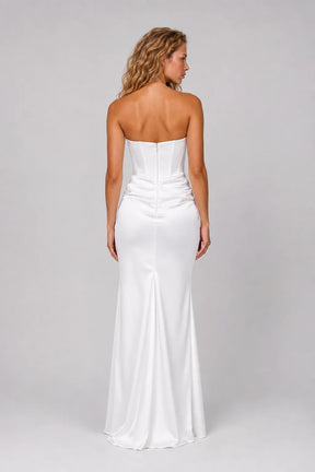 Vestido Longo Branco Arabella