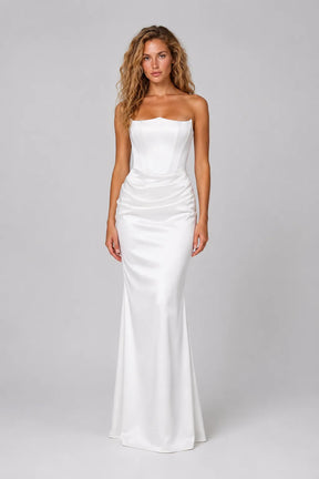 Vestido Longo Branco Arabella