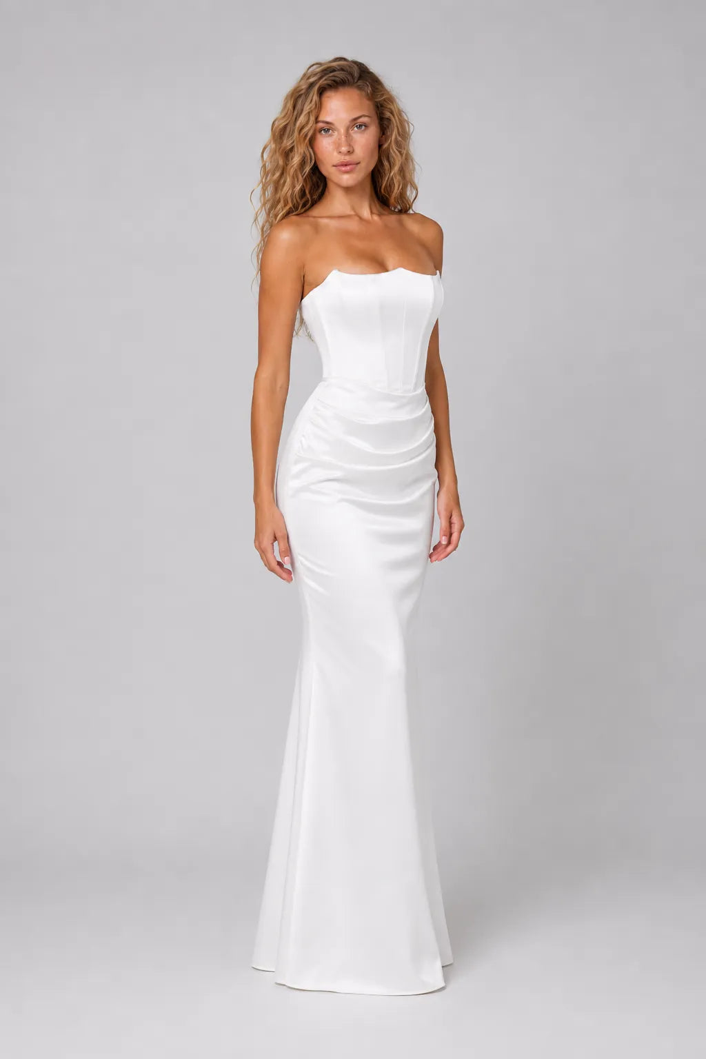 Vestido Longo Branco Arabella
