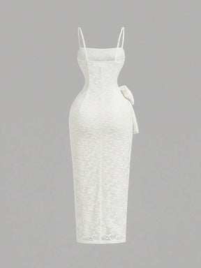 Vestido Longo Branco Calista