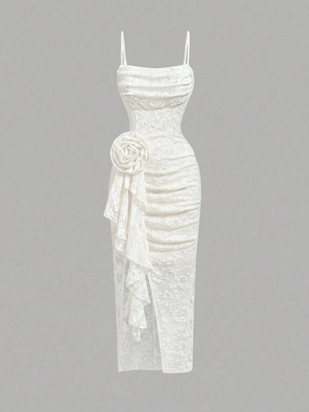Vestido Longo Branco Calista