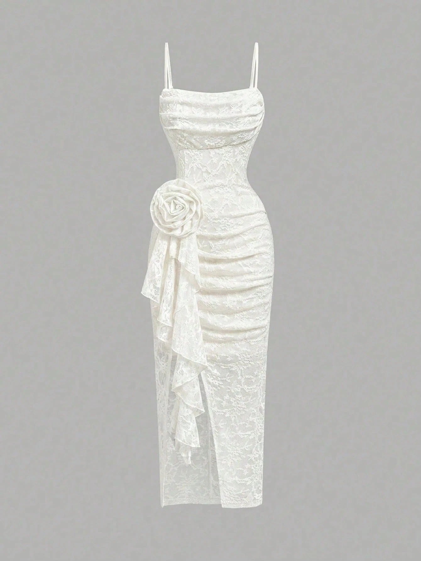 Vestido Longo Branco Calista