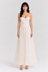 Vestido Longo Branco Clarisse