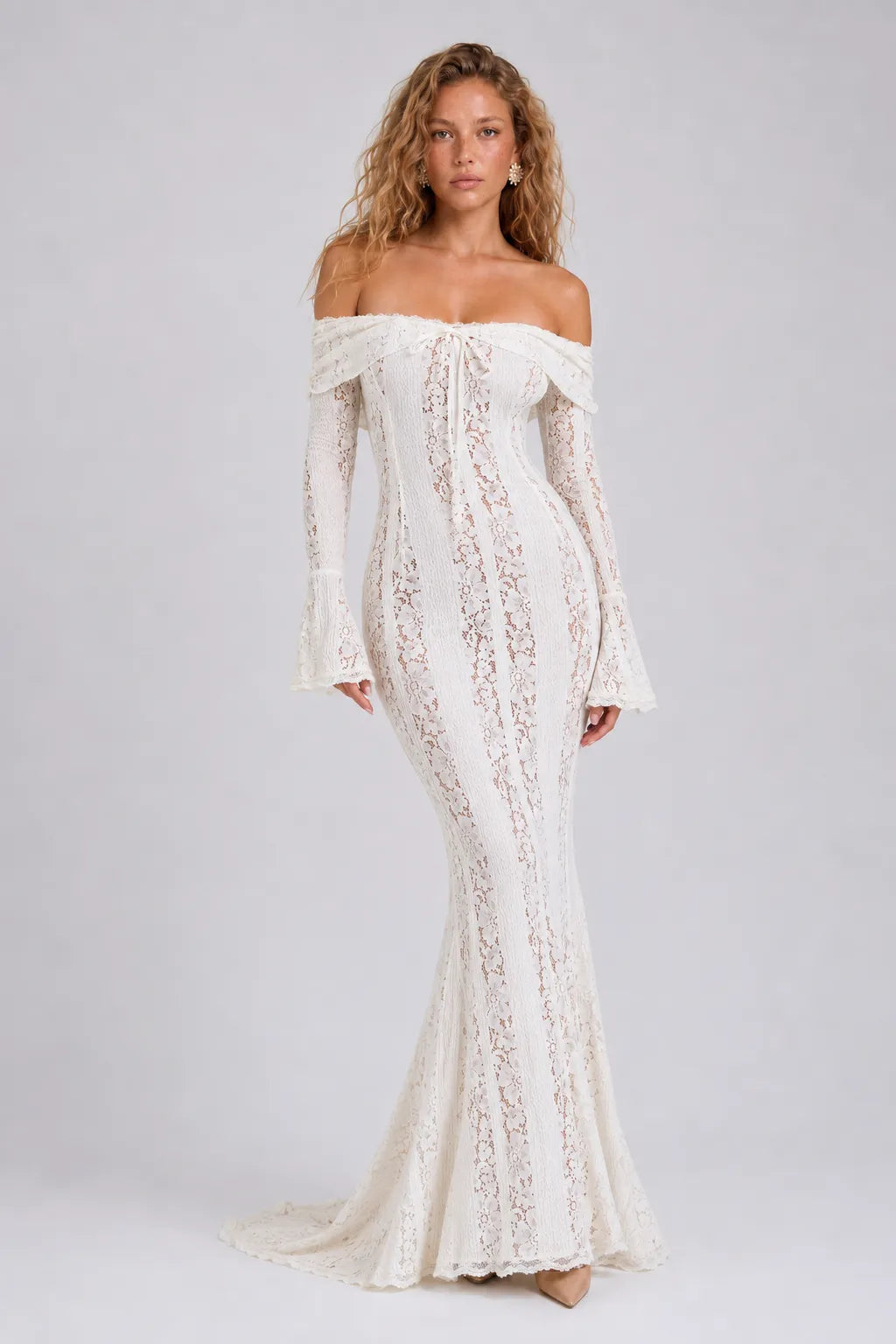 Vestido Longo Branco Leonora