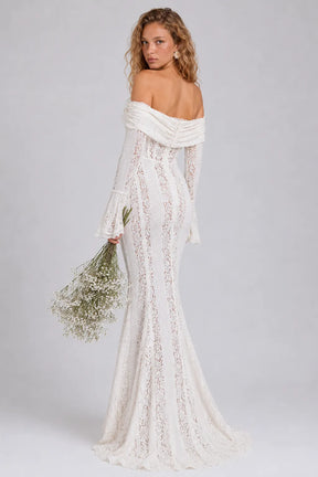 Vestido Longo Branco Leonora