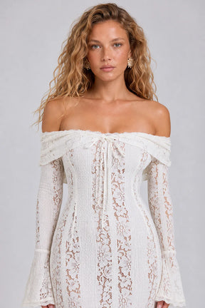 Vestido Longo Branco Leonora
