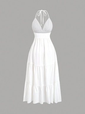 Vestido Longo Branco Ottilie