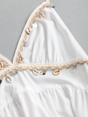 Vestido Longo Branco Ottilie