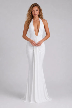 Vestido Longo Branco Seraphina