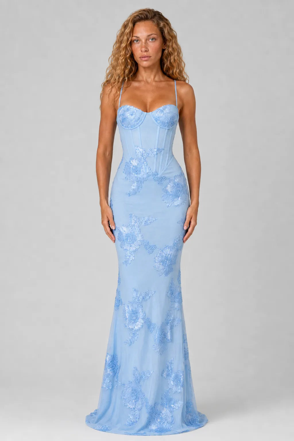 Vestido Longo Elegante Celestina