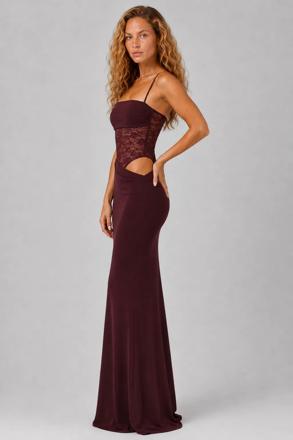 Vestido Longo Elegante Dominique